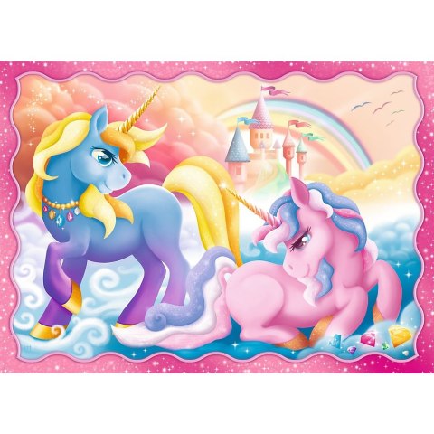 Puzzle Trefl 4w1 el. (34389) Trefl Puzzle Trefl 4w1 el. (34389) Trefl