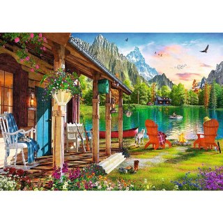 Puzzle Trefl Domek w górach 500 el. (37408) Trefl
