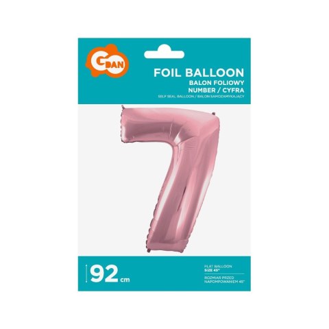 Balon foliowy Godan cyfra 7 45cal (bc-HRO7) Godan