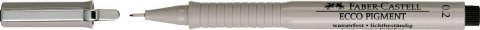 Cienkopis kreślarski Faber Castell Ecco Pigment czarny 0,2mm 1kol. (FC166299) Faber Castell Cienkopis kreślarski Faber Castell Ecco Pigment czarny 0,2mm 1kol. (FC166299) Faber Castell