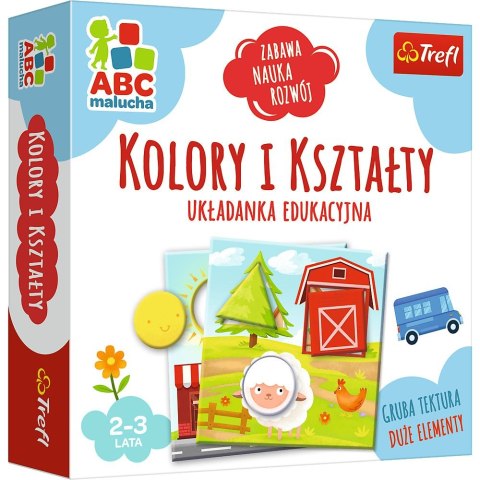 Gra edukacyjna Trefl ABC Malucha Kolory I kształty (01939) Trefl Gra edukacyjna Trefl ABC Malucha Kolory I kształty (01939) Trefl
