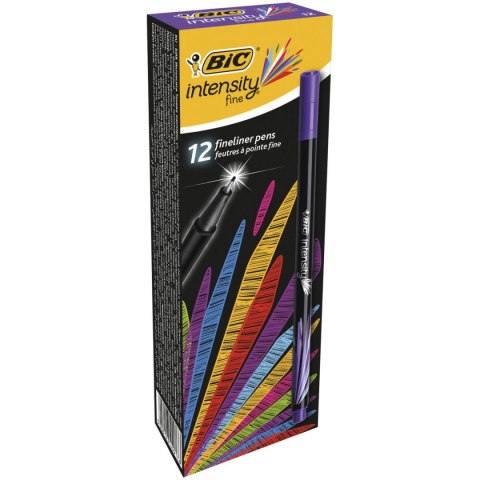 Cienkopis Bic Intensity FINE, fioletowy 1kol. (942066) Bic