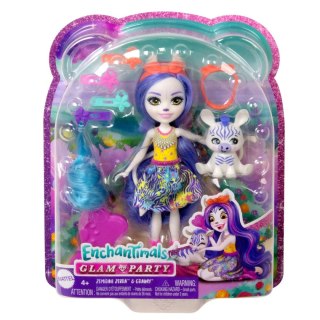 Lalka Mattel Enchantimals Zebra Lalka Deluxe [mm:] 150 (HNV28) Mattel