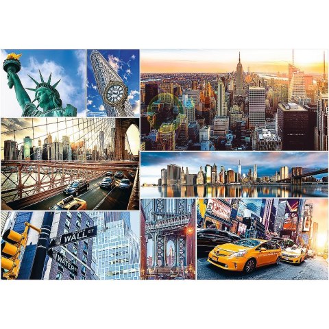 Puzzle Trefl nowy jork kolaż 4000 el. (45006) Trefl Puzzle Trefl nowy jork kolaż 4000 el. (45006) Trefl