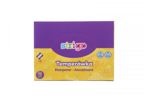 Temperówka Strigo 6930518946641 mix plastik (SSC176) Strigo