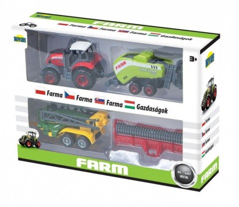 Traktor Dromader zestaw farma (130-02477) Dromader