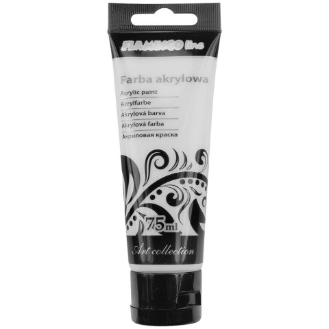Farba akrylowa Flamingo Line kolor: srebrny 75ml (111) Flamingo Line Farba akrylowa Flamingo Line kolor: srebrny 75ml (111) Flamingo Line