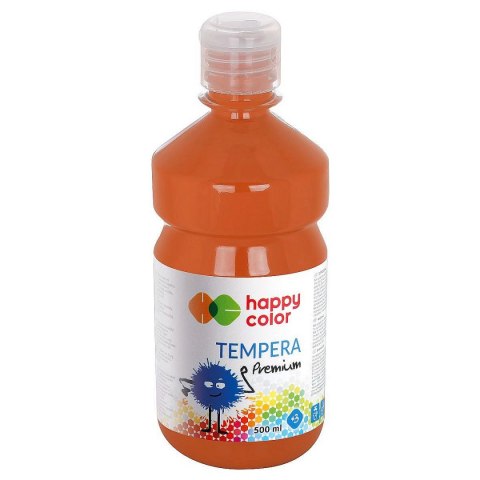 Farba tempera Happy Color kolor: brązowy 500ml 1 kolor. (HA 3310 0500-7) Happy Color