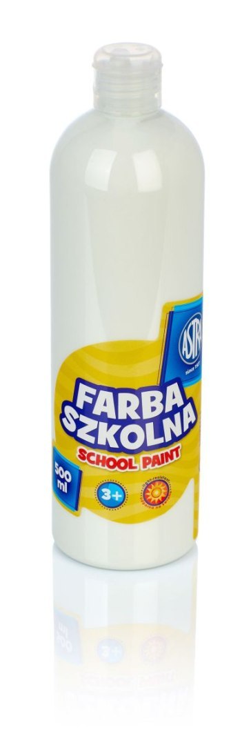 Farby plakatowe Astra kolor: biała 500ml 1 kolor. Astra