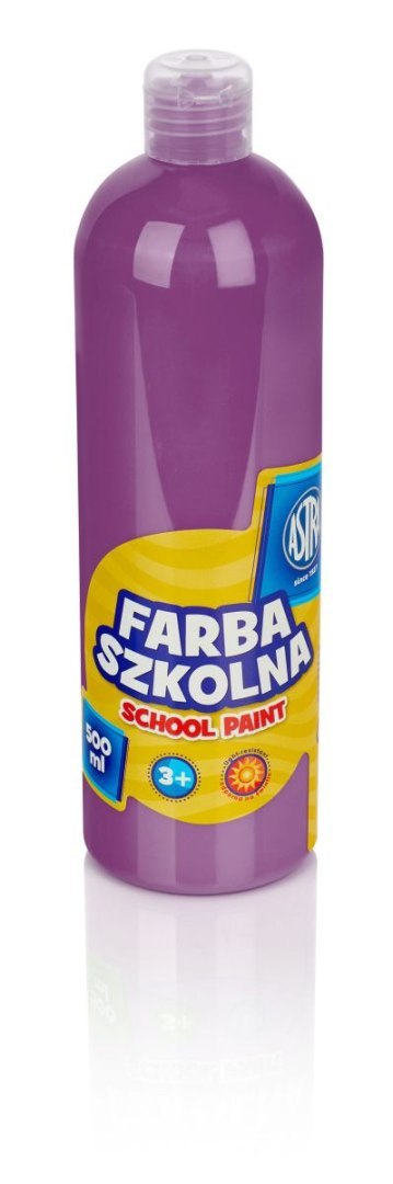Farby plakatowe Astra kolor: śliwkowy 500ml 1 kolor. Astra Farby plakatowe Astra kolor: śliwkowy 500ml 1 kolor. Astra