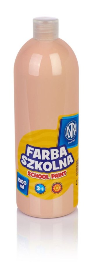 Farby plakatowe Astra szkolne kolor: cielisty 1000ml 1 kolor. Astra