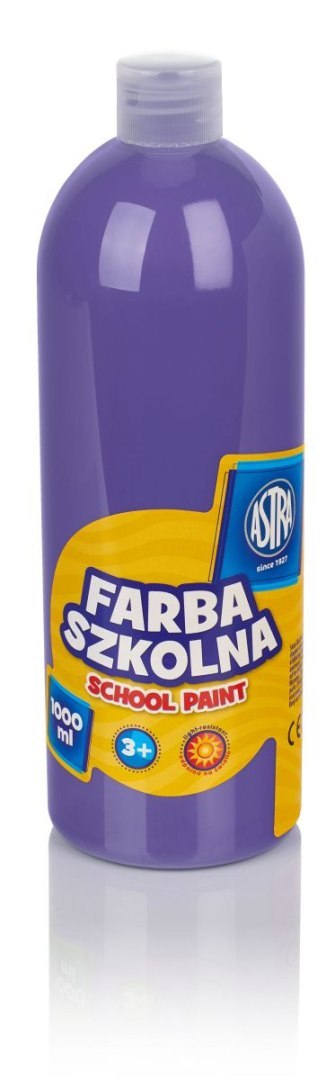 Farby plakatowe Astra szkolne kolor: fioletowy 1000ml 1 kolor. Astra Farby plakatowe Astra szkolne kolor: fioletowy 1000ml 1 kolor. Astra