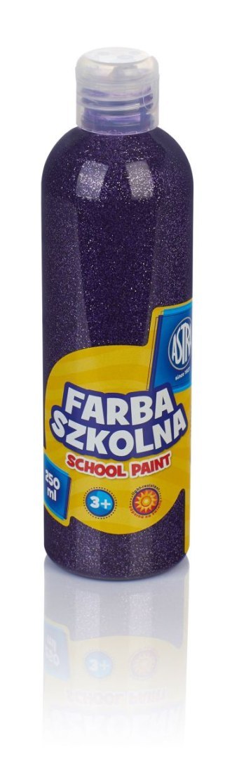 Farby plakatowe Astra szkolne kolor: fioletowy 250ml 1 kolor. Astra Farby plakatowe Astra szkolne kolor: fioletowy 250ml 1 kolor. Astra