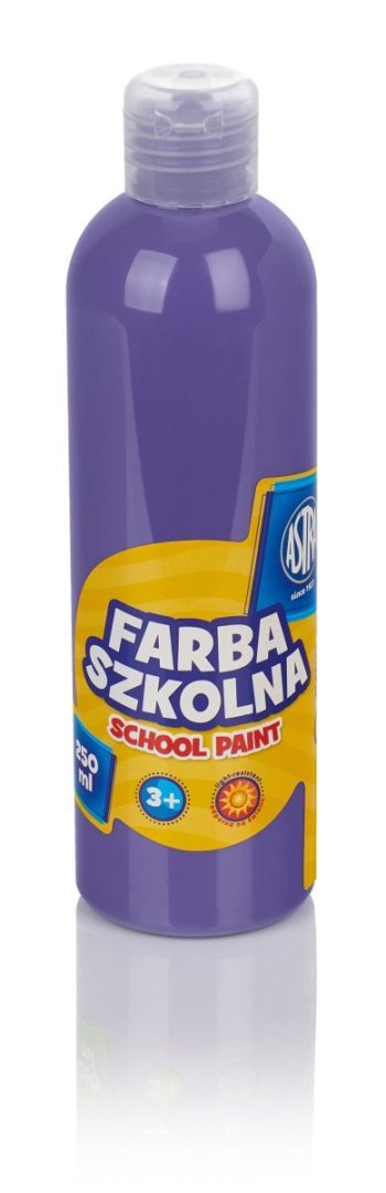 Farby plakatowe Astra szkolne kolor: fioletowy 250ml 1 kolor. Astra Farby plakatowe Astra szkolne kolor: fioletowy 250ml 1 kolor. Astra