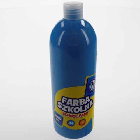 Farby plakatowe Astra szkolne kolor: niebieski 1000ml 1 kolor. Astra Farby plakatowe Astra szkolne kolor: niebieski 1000ml 1 kolor. Astra