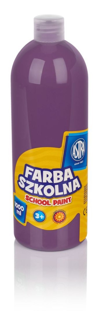 Farby plakatowe Astra szkolne kolor: śliwkowy 1000ml 1 kolor. Astra Farby plakatowe Astra szkolne kolor: śliwkowy 1000ml 1 kolor. Astra