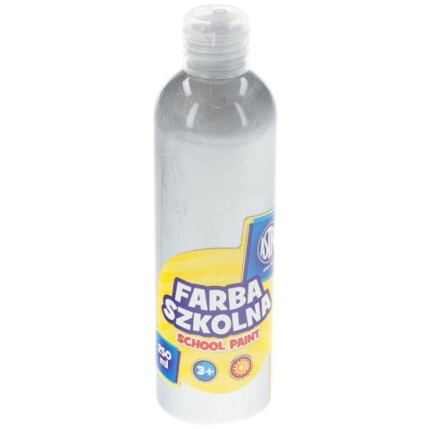 Farby plakatowe Astra szkolne kolor: srebrny 250ml 1 kolor. Astra Farby plakatowe Astra szkolne kolor: srebrny 250ml 1 kolor. Astra