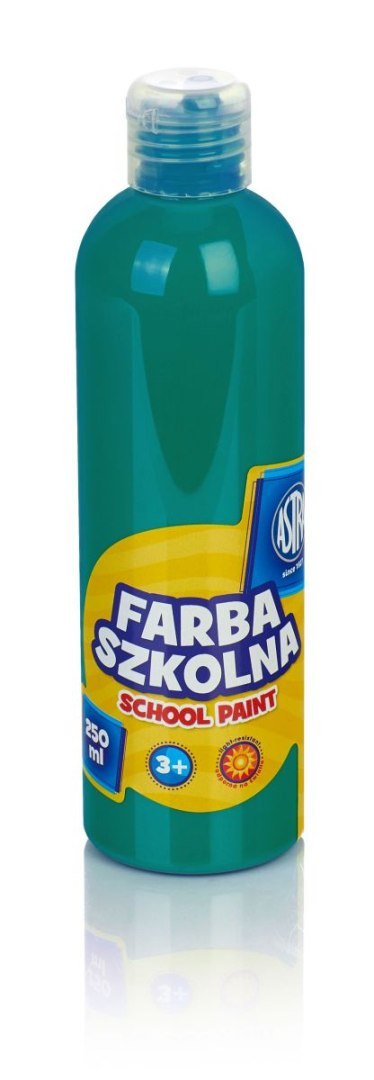 Farby plakatowe Astra szkolne kolor: szmaragdowy 250ml 1 kolor. Astra Farby plakatowe Astra szkolne kolor: szmaragdowy 250ml 1 kolor. Astra