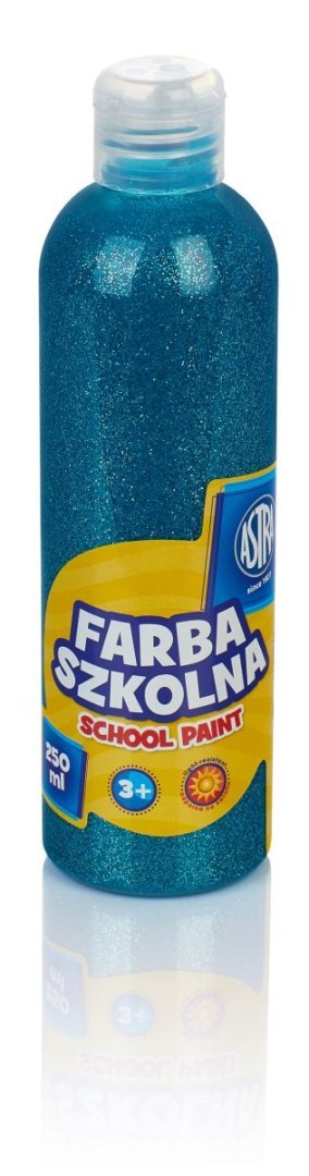 Farby plakatowe Astra szkolne kolor: turkusowy 250ml 1 kolor. Astra Farby plakatowe Astra szkolne kolor: turkusowy 250ml 1 kolor. Astra