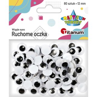 Oczka Titanum Craft-Fun Series 12mm 80 szt (O004) Titanum