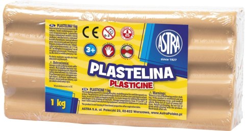 Plastelina Astra 1 kol. cielista 1000g Astra