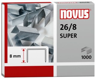 Zszywki 26/8 Novus 26/8 1000 szt Novus