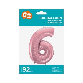 Balon foliowy Godan cyfra 6 45cal (BC-HRO6) Godan