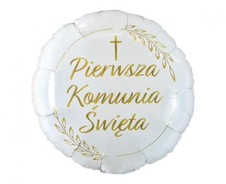 Balon foliowy Godan Komunia Święta (kłosy) 18cal (FG-OKSK) Godan