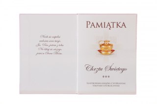 Książeczka pamiątkowa z chrztu Merigraf Chrzest (9788365430083) Merigraf