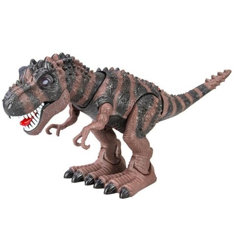 Figurka Lean Dinozaur Na Baterie Tyranozaur Rex Chodzący Brązowy (361) Lean