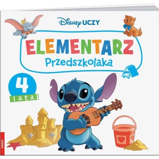 Książka dla dzieci Ameet Disney Uczy. Elementarz przedszkolaka. 4 lata Ameet