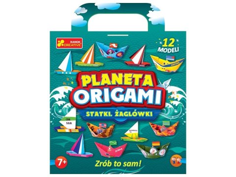 Zestaw kreatywny dla dzieci Ranok Creative Planeta origami żaglówki Ranok Creative