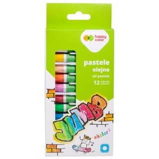 Pastele olejne Happy Color Jumbo (HA 2336 11KK-K12) Happy Color