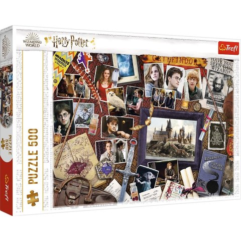 Puzzle Trefl Pamiątki z Hogwartu 500 el. (37400) Trefl Puzzle Trefl Pamiątki z Hogwartu 500 el. (37400) Trefl