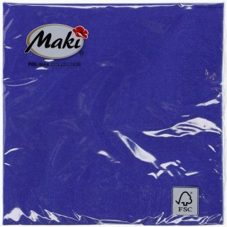 Serwetki Pol-mak kobaltowy papier [mm:] 330x330 (38) Pol-mak