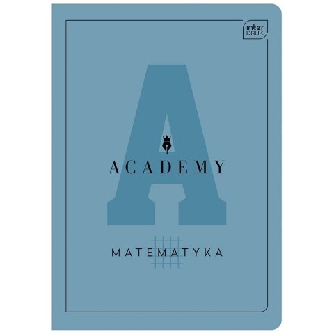 Zeszyt tematyczny Interdruk ACADEMY A5 60k. 90g KRATKA (ZE60#MATACA) Interdruk