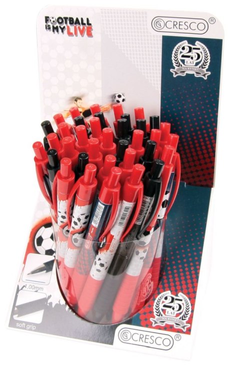 Długopis X22 Cresco Footbal My Life Serie niebieski 1,0mm (600020-E) Cresco Długopis X22 Cresco Footbal My Life Serie niebieski 1,0mm (600020-E) Cresco