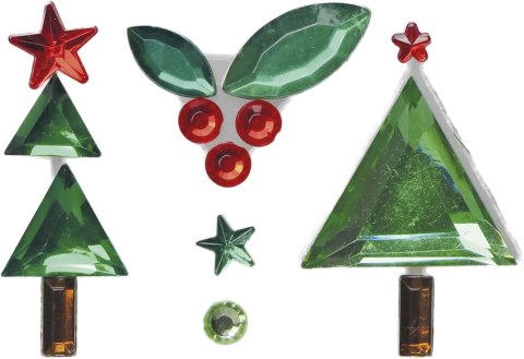 Kryształki Titanum Craft-Fun Series xmass 8 sztuk czerwono-zielony (23mH03203) Titanum Kryształki Titanum Craft-Fun Series xmass 8 sztuk czerwono-zielony (23mH03203) Titanum
