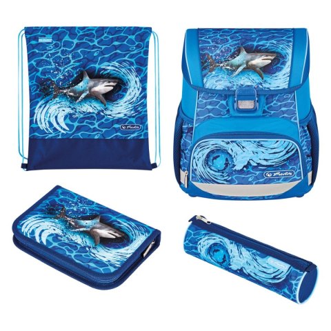 Plecak Herlitz Loop+ Blue Shark (50043095) Herlitz
