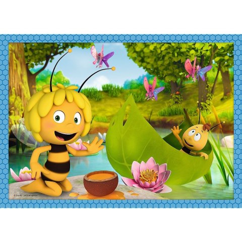 Puzzle Trefl Pszczółka Maja 4w1 el. (34356) Trefl Puzzle Trefl Pszczółka Maja 4w1 el. (34356) Trefl