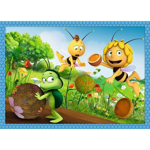 Puzzle Trefl Pszczółka Maja 4w1 el. (34356) Trefl Puzzle Trefl Pszczółka Maja 4w1 el. (34356) Trefl