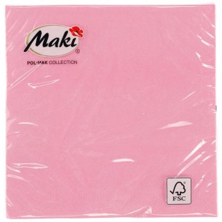 Serwetki Pol-mak różany papier [mm:] 330x330 (00048) Pol-mak