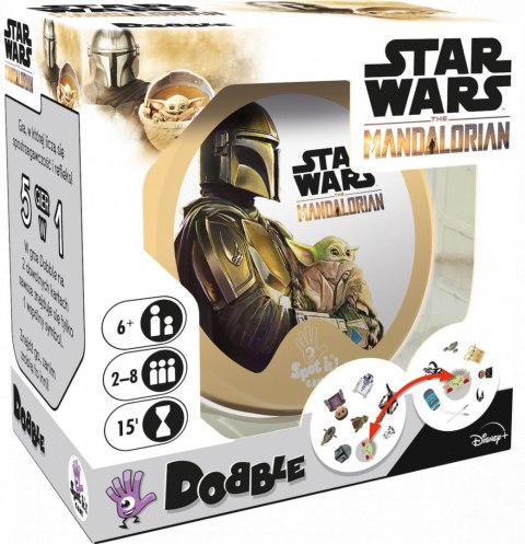 Gra strategiczna Rebel Dobble Star Wars, Mandalorian (DOBSWM01PL) Rebel Gra strategiczna Rebel Dobble Star Wars, Mandalorian (DOBSWM01PL) Rebel