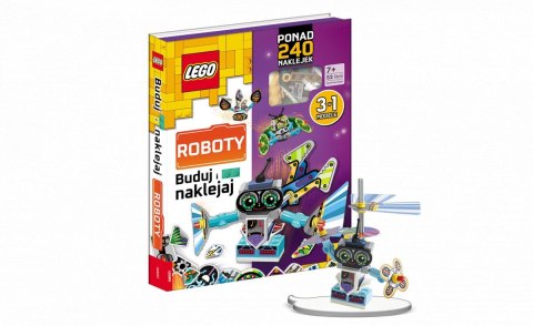 Książka dla dzieci Ameet Lego® Books Buduj i naklejaj: Roboty (BLW-6602) Ameet Książka dla dzieci Ameet Lego® Books Buduj i naklejaj: Roboty (BLW-6602) Ameet