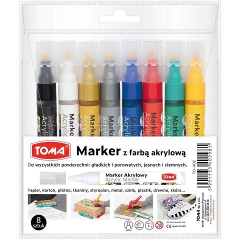 Marker specjalistyczny Toma mix 8 (TO-402) Toma