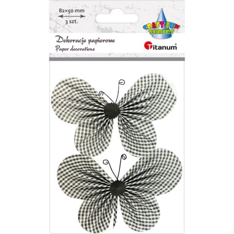 Ozdoba papierowa Titanum Craft-Fun Series motyle 3C (22YX0825-7B) Titanum Ozdoba papierowa Titanum Craft-Fun Series motyle 3C (22YX0825-7B) Titanum