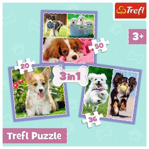 Puzzle Trefl 4w1 el. (34854) Trefl Puzzle Trefl 4w1 el. (34854) Trefl