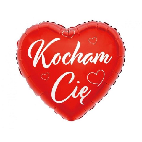 Balon foliowy Godan Kocham Cię (czerwone serce) 18cal (FG-SKCC) Godan