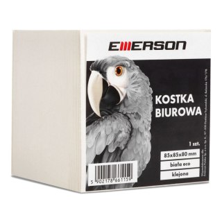 Kostka papierowa Emerson klejona biała [mm:] 85x85x 80 (arbkostkaklejbiala) Emerson