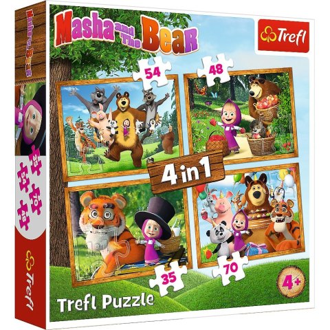 Puzzle Trefl 3w1 mix el. (34846) Trefl Puzzle Trefl 3w1 mix el. (34846) Trefl